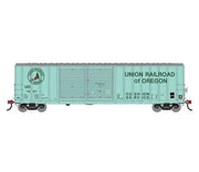 Athearn RTR 1743 HO Scale 50' FMC 5077 DBL Door Boxcar Union Railroad of Oregon UO 1501