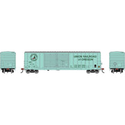 Athearn RTR 1743 HO Scale 50' FMC 5077 DBL Door Boxcar Union Railroad of Oregon UO 1501
