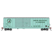 Athearn RTR 1744 HO Scale 50' FMC 5077 DBL Door Boxcar Union Railroad of Oregon UO 1503