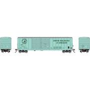Athearn RTR 1744 HO Scale 50' FMC 5077 DBL Door Boxcar Union Railroad of Oregon UO 1503