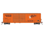 Athearn RTR 1746 HO Scale 50' FMC 5347 DBL Door Boxcar Galveston Wharves GWF 1144