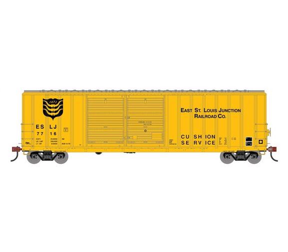 Athearn RTR 1750 HO Scale 50' FMC 5347 DBL Door Boxcar East St-Louis Junction ESLJ 7716