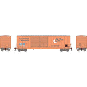 Athearn RTR 1754 HO Scale 50' FMC 5347 DBL Door Boxcar Lamoille Valley LVRC 4213 Primed for Grime