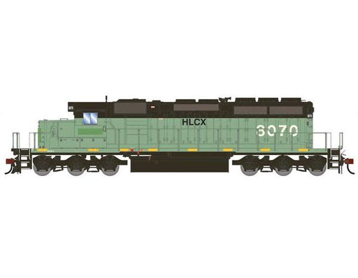 Athearn RTR 1804 HO Scale EMD SD40-2 Helm Leasing HLCX 8070 DC Primed for Grime