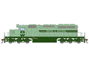 Athearn RTR 1814 HO Scale EMD SD40-2 Oneida & Western OWTX 9950 DCC/Sound