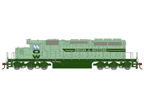 Athearn RTR 1814 HO Scale EMD SD40-2 Oneida & Western OWTX 9950 DCC/Sound