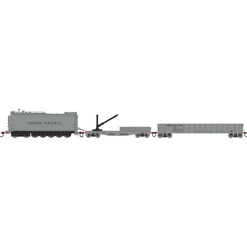 Athearn RTR 1822 HO Scale Maintenance of Way 3-Car Set Union Pacific U ...