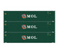 Athearn RTR 1829 HO Scale 45' Container MOL MOEL 3-Pack
