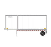 Athearn RTR 1839 HO Scale 28' Container and Chassis Fastrac Intermodal #2