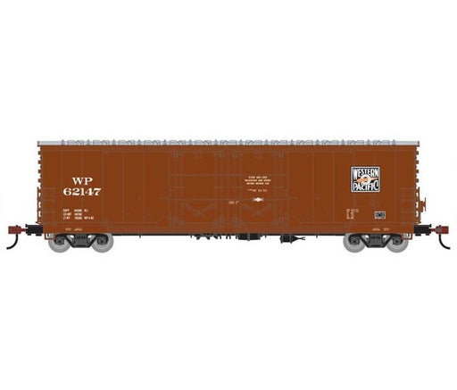 Athearn RTR 1848 HO Scale 50' Evans Double Door Boxcar Western Pacific WP 62147