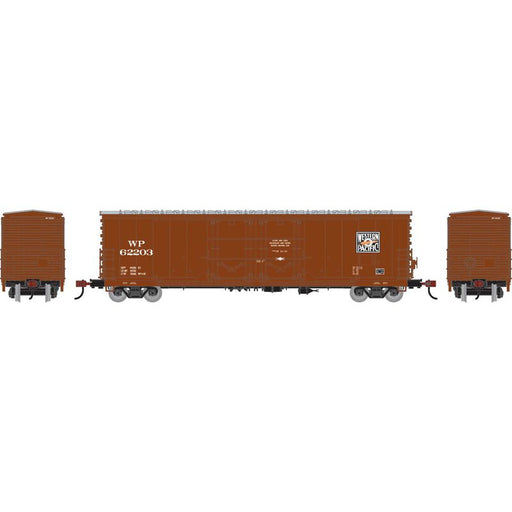 Athearn RTR 1849 HO Scale 50' Evans Double Door Boxcar Western Pacific WP 62203