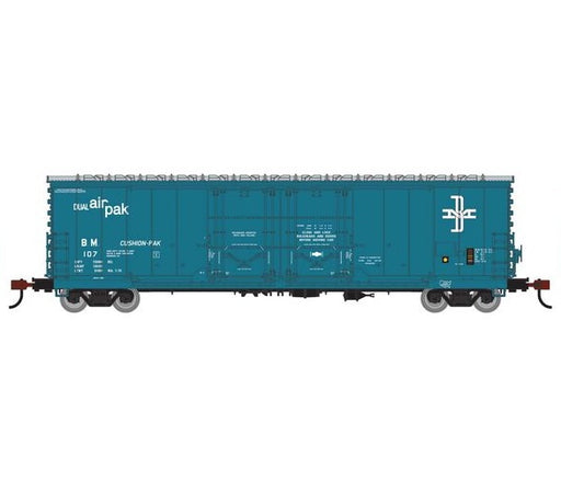 Athearn RTR 1850 HO Scale 50' Evans Double Door Boxcar Boston & Maine B&M 107