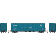 Athearn RTR 1851 HO Scale 50' Evans Double Door Boxcar Boston & Maine B&M 109
