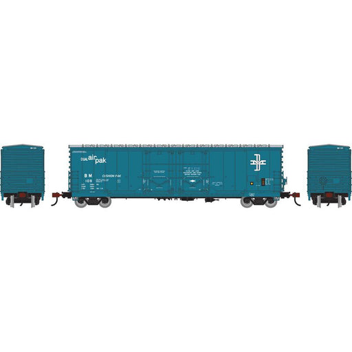 Athearn RTR 1851 HO Scale 50' Evans Double Door Boxcar Boston & Maine B&M 109