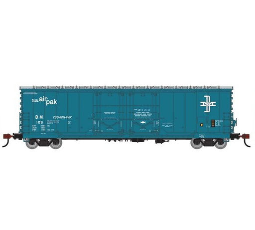 Athearn RTR 1851 HO Scale 50' Evans Double Door Boxcar Boston & Maine B&M 109
