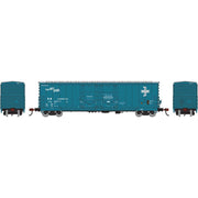 Athearn RTR 1852 HO Scale 50' Evans Double Door Boxcar Boston & Maine B&M 113