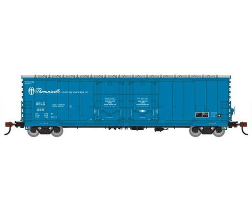Athearn RTR 1857 HO Scale 50' Evans Double Door Boxcar Thomasville Furniture USLX 12015