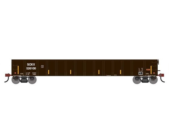Athearn RTR 1866 HO Scale 52' Mill Gondola SMBC Rail Services SOXX 526100