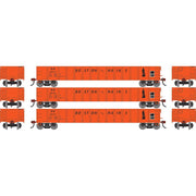Athearn RTR 1870 HO Scale 52' Mill Gondola Boston & Maine B&M 3-Pack