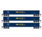 Athearn RTR 1873 HO Scale 52' Mill Gondola Gondola Connection CRLE 3-Pack