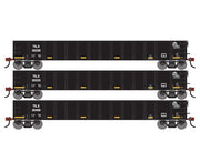 Athearn RTR 1876 HO Scale 52' Mill Gondola Trinity Leasing TILX 3-Pack