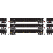 Athearn RTR 1876 HO Scale 52' Mill Gondola Trinity Leasing TILX 3-Pack