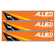 Athearn RTR 19136 HO Scale 48' Container Allied Van Lines AVLU 3 Pack #1