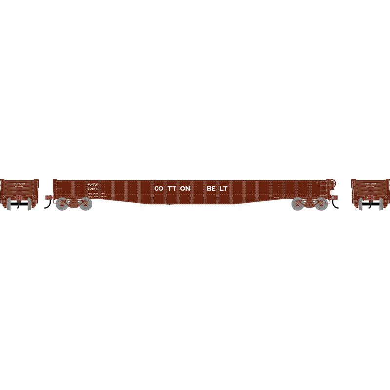 Athearn RTR 1942 HO Scale 65' Mill Gondola Cotton Belt SSW 72004