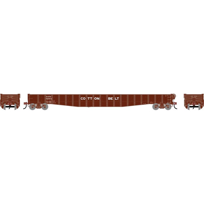 Athearn RTR 1942 HO Scale 65' Mill Gondola Cotton Belt SSW 72004