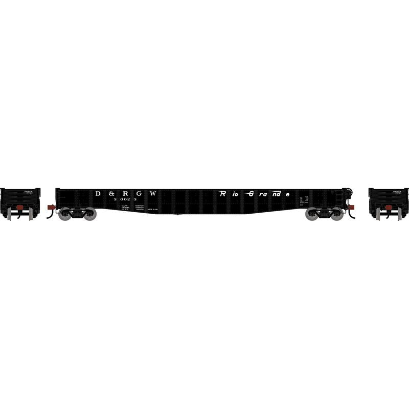 Athearn RTR 1946 HO Scale 65' Mill Gondola Rio Grande D&RGW 30023