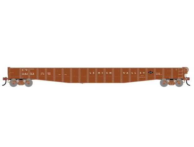 Athearn RTR 1951 HO Scale 65' Mill Gondola Lehigh Valley LV 34153