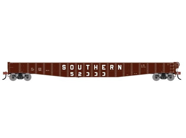 Athearn RTR 1955 HO Scale 65' Mill Gondola Southern SOU 52333