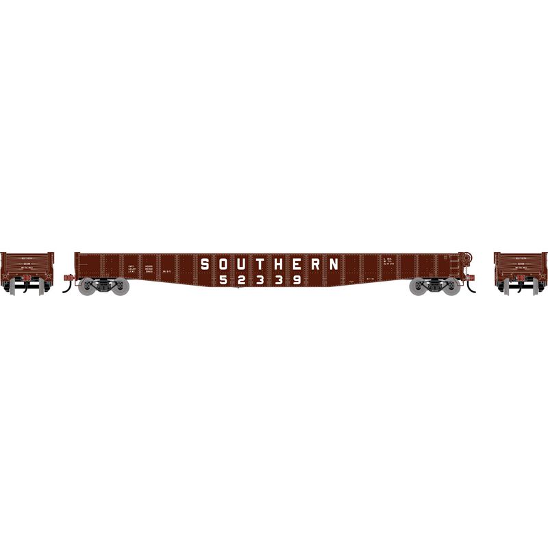 Athearn RTR 1956 HO Scale 65' Mill Gondola Southern SOU 52339