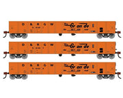 Athearn RTR 1983 HO Scale 52' Mill Gondola Rio Grande D&RGW 3-Pack