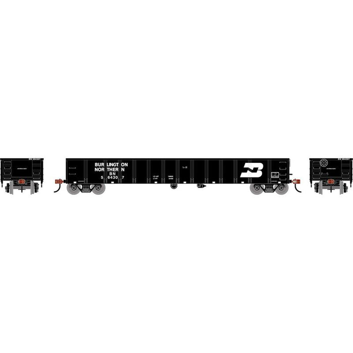 Athearn RTR 1984 HO Scale 52' Mill Gondola Burlington Northern BN 564307