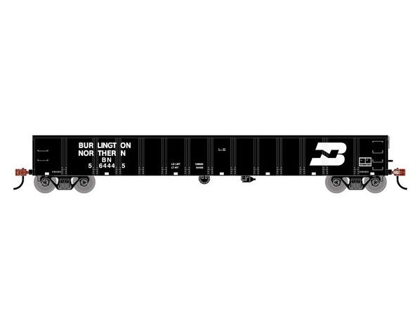Athearn RTR 1985 HO Scale 52' Mill Gondola Burlington Northern BN 564445