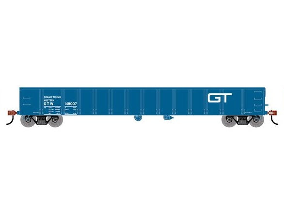 Athearn RTR 1987 HO Scale 52' Mill Gondola Grand Trunk Western GTW 148007