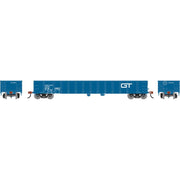 Athearn RTR 1987 HO Scale 52' Mill Gondola Grand Trunk Western GTW 148007