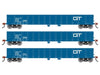 Athearn RTR 1989 HO Scale 52' Mill Gondola Grand Trunk Western GTW 3-Pack