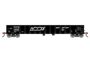 Athearn RTR 1991 HO Scale 52' Mill Gondola Nacionales de Mexico NdeM 87777