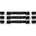 Athearn RTR 1995 HO Scale 52' Mill Gondola Delaware & Hudson D&H 3-Pack