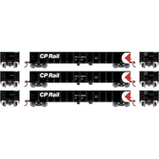 Athearn RTR 1998 HO Scale 52' Mill Gondola Canadian Pacific CP 3-Pack