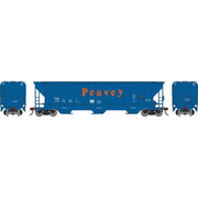 Athearn RTR 22273 HO Scale PS 4740 Covered Hopper Peavey TLDX 7121