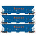 Athearn RTR 22275 HO Scale PS 4740 Covered Hopper Peavey TLDX 3-Pack