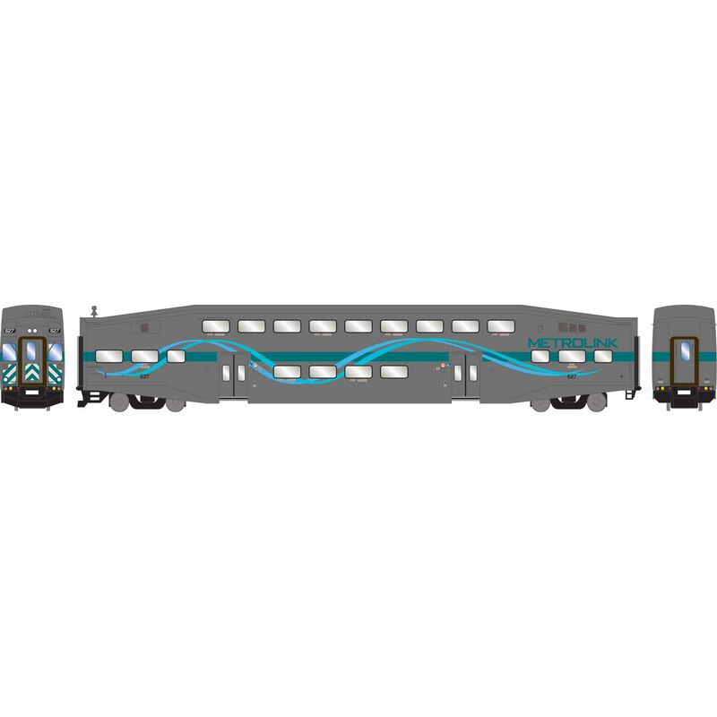Athearn RTR 28579 N Scale Bombardier Cab Metrolink Refurbished SCAX 627