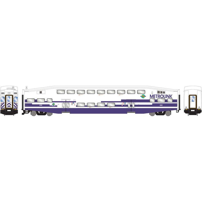 Athearn RTR 28582 N Scale Bombardier Cab Metrolink As Delivered SCAX 632
