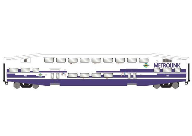 Athearn RTR 28583 N Scale Bombardier Coach Car Metrolink As Delivered ...