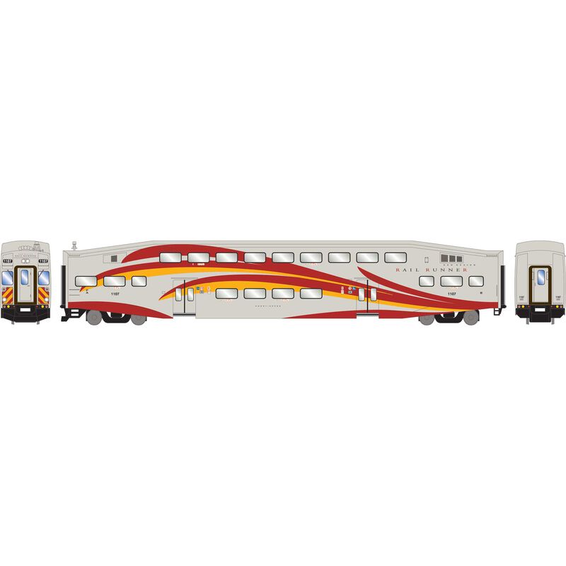Athearn RTR 29712 HO Scale Bombardier Control New Mexico Railrunner NMRX 1107