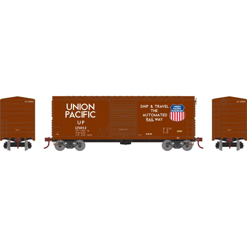 Athearn RTR 67961 HO Scale 40' Modernized Boxcar Union Pacific UP 125852