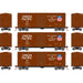 Athearn RTR 67962 HO Scale 40' Modernized Boxcar Union Pacific UP 3 Pack
